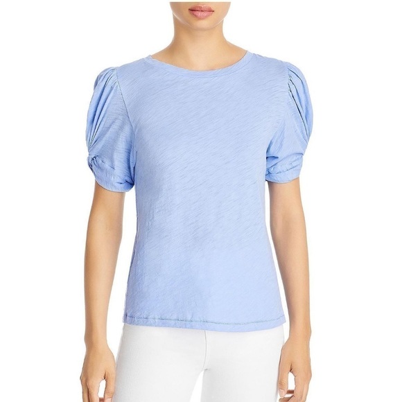 Goldie Lewinter Textured Puff Sleeve Blouse - Picture 1 of 6